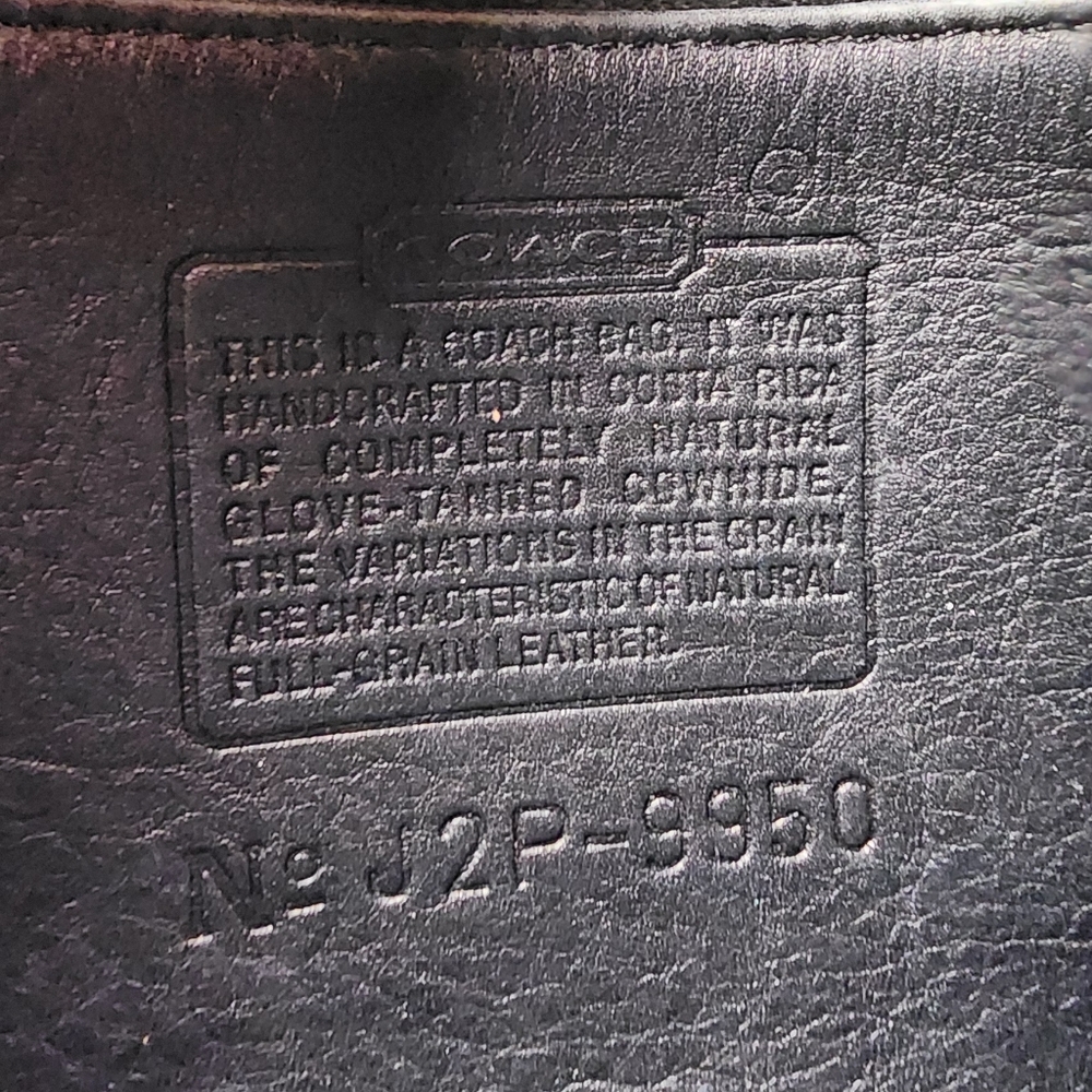 Sold Vintage Coach Janice's Legacy Bag #9950 - Picture 3 of 15